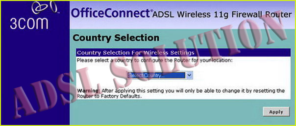 3Com Office Connect 3CRWE754G72-A Wireless ADSL