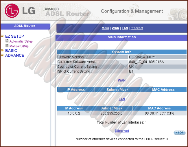LG LAM 400C LG LAM 400C