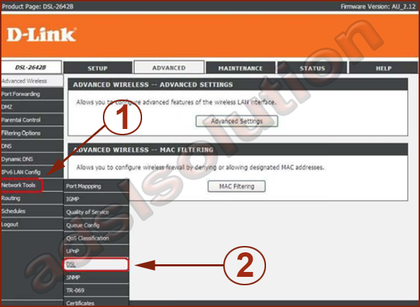 D-Link DSL-2642B