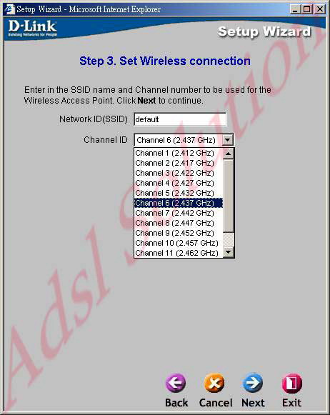 D-Link DSL-G804V Manuale configurazione Adsl