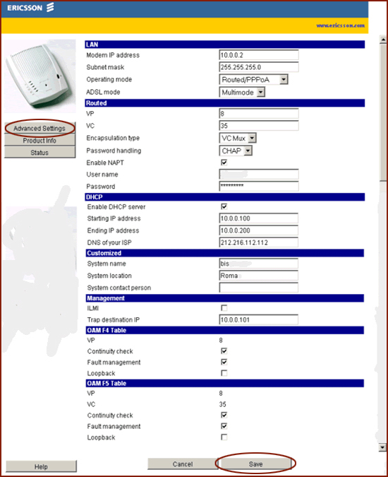 ericsson HM220-DP