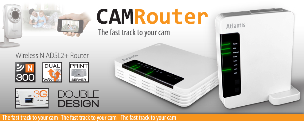 atlantis Camrouter 300